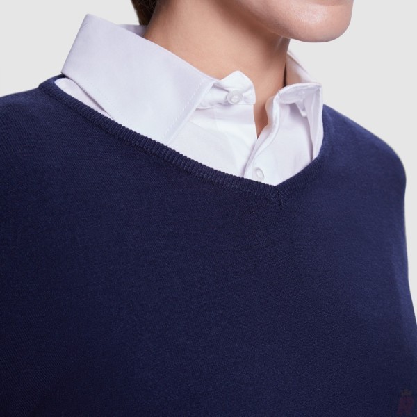 Jersey Cuello Pico Mujer Punto Fino HILUX WOMAN