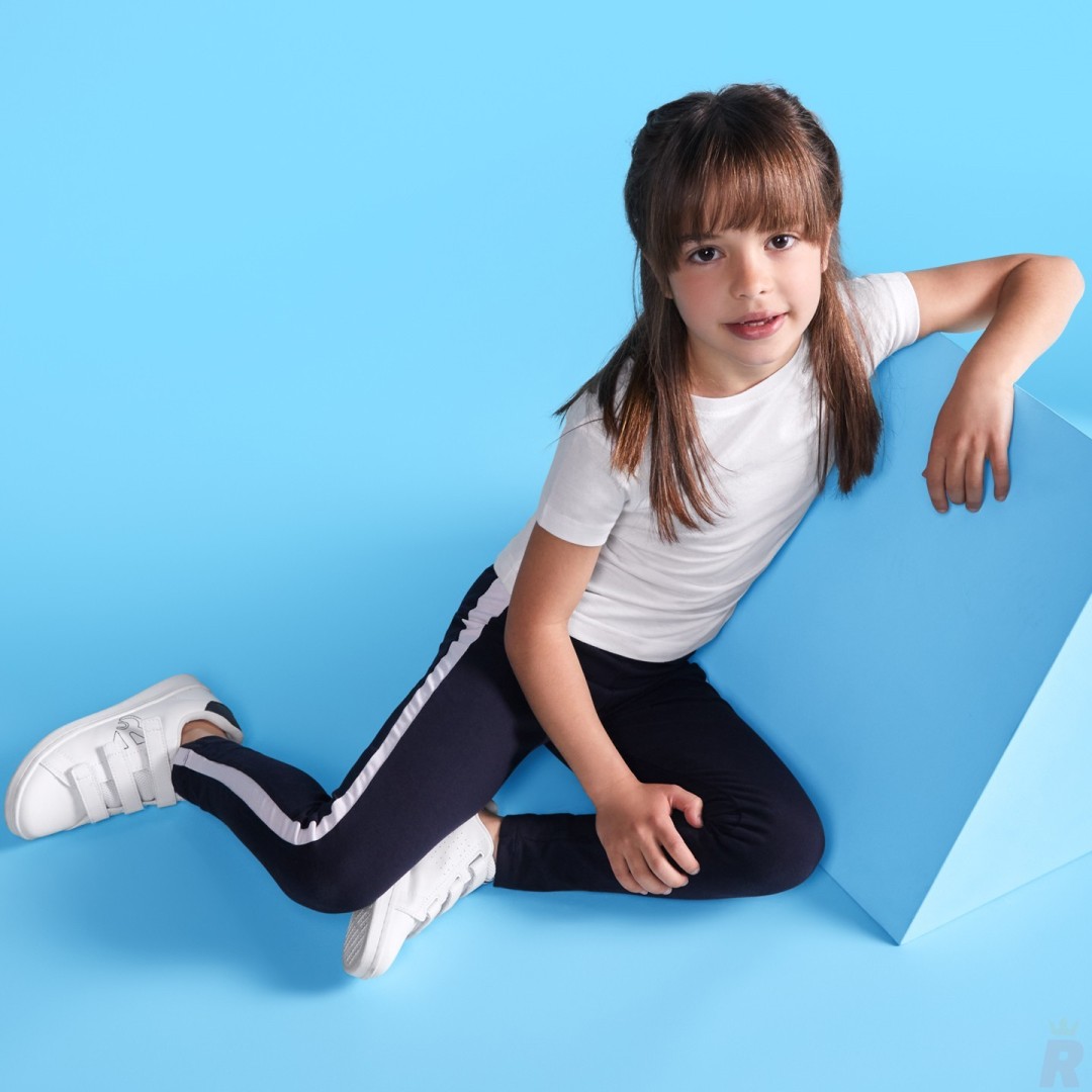 Malla Larga Deportiva Combinada Bicolor Niña AGIA