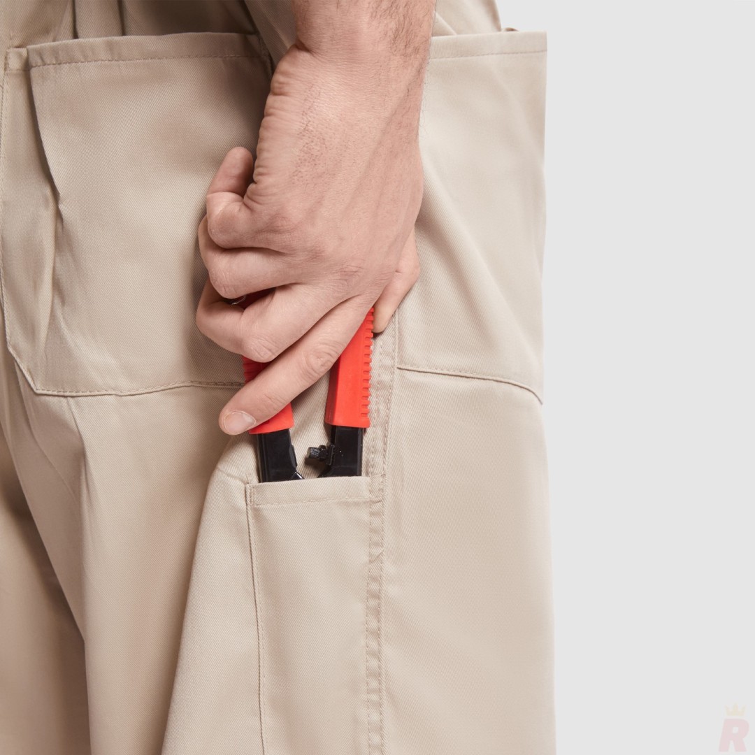 Mono Trabajo Clásico Recto Sarga Unisex JIMMY