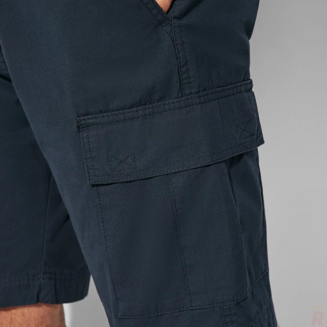 Pantalón Corto Bermuda Bolsillos Hombre 100%...