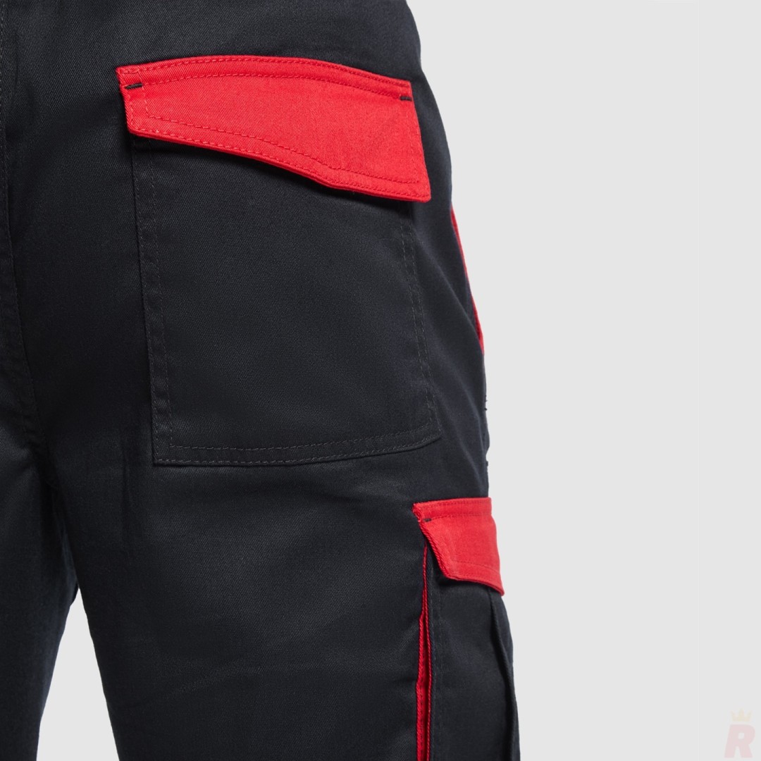 Pantalón Corto Bermuda Combinada Laboral...