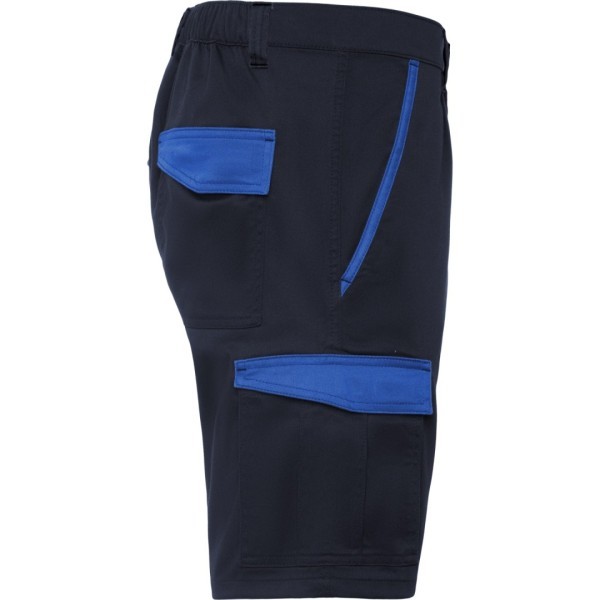 Pantalón Corto Bermuda Combinada Laboral Multibolsillos Unisex TAHOE