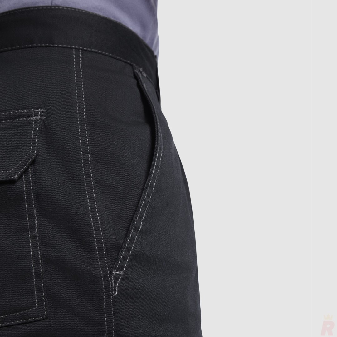 Pantalón Corto Bermuda Elástica Laboral...