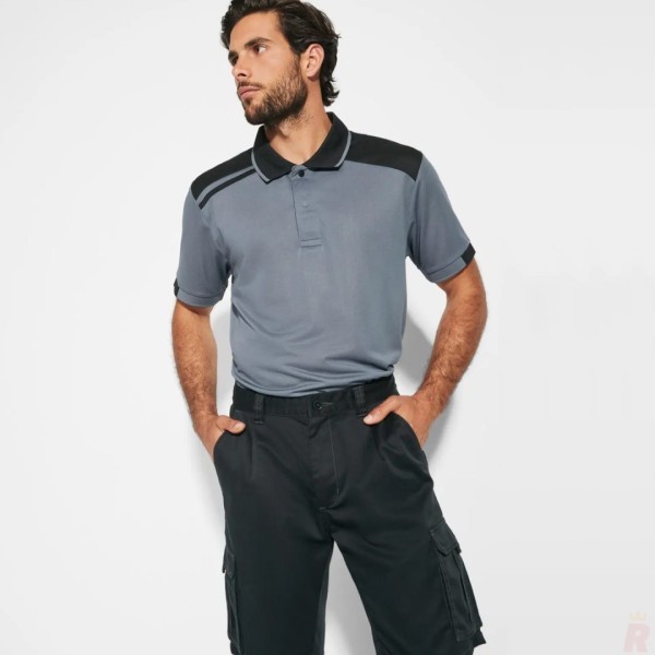 Pantalón Corto Bermuda Elástica Laboral Multibolsillos Unisex VITARA