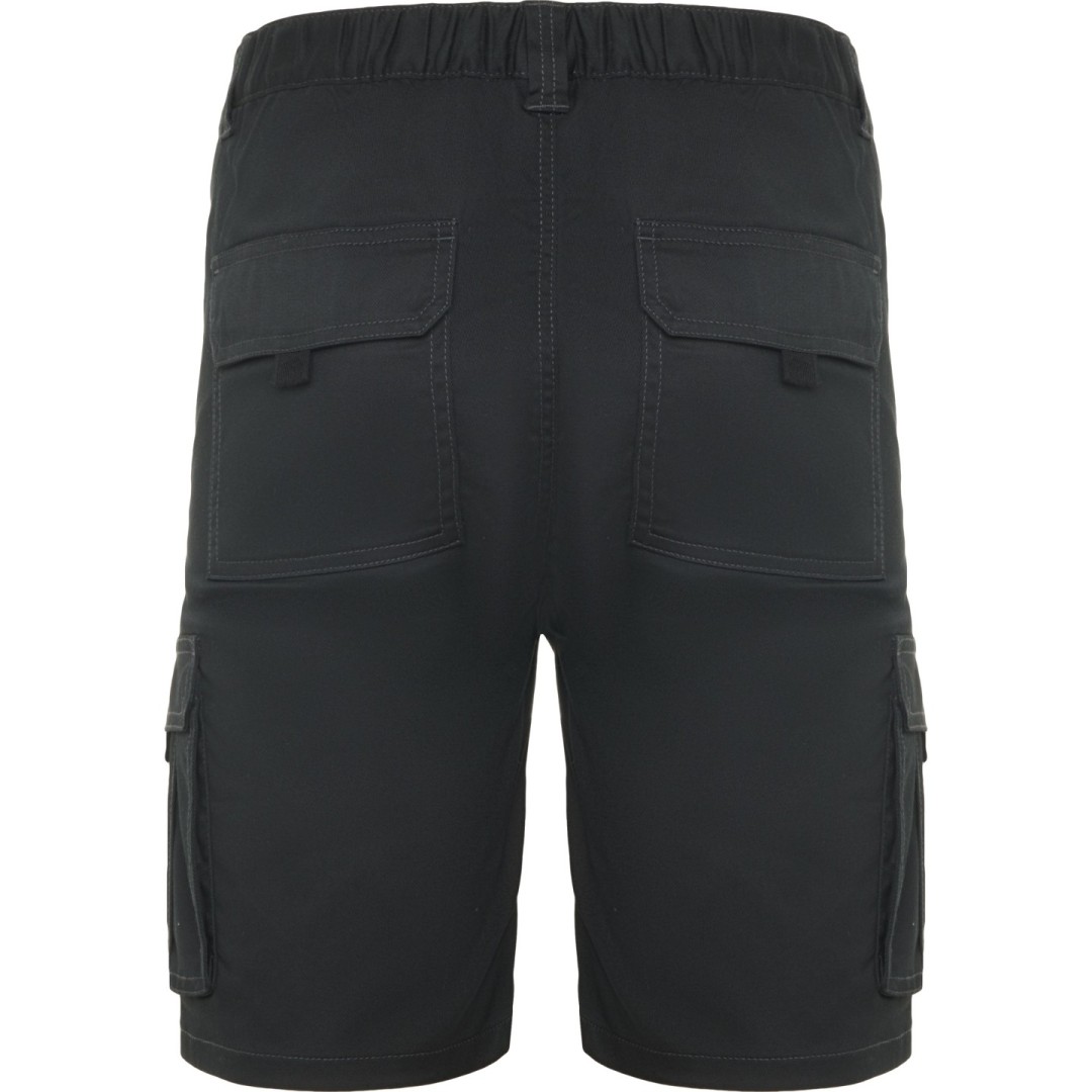 Pantalón Corto Bermuda Elástica Laboral...