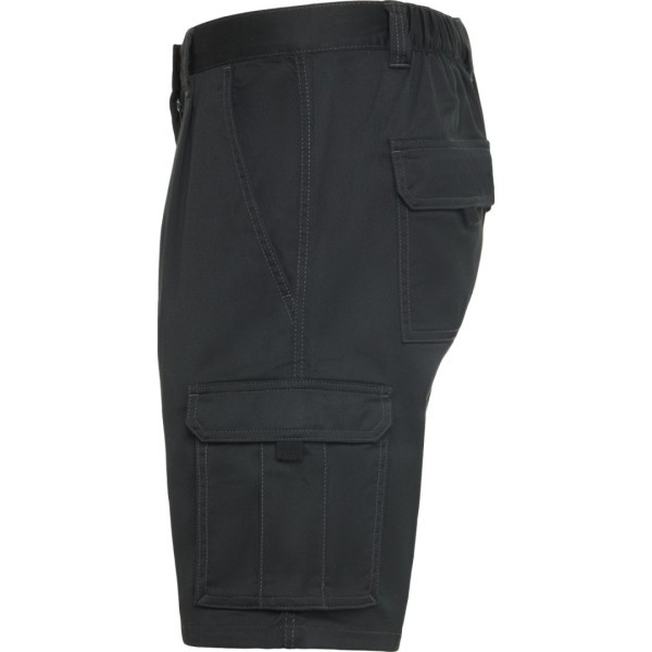 Pantalón Corto Bermuda Elástica Laboral Multibolsillos Unisex VITARA