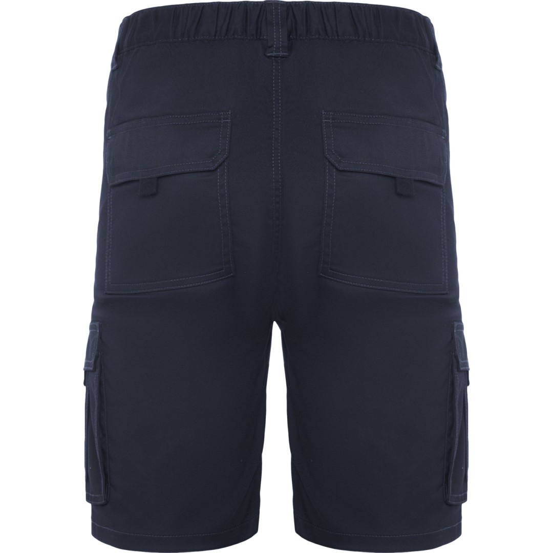 Pantalón Corto Bermuda Elástica Laboral...