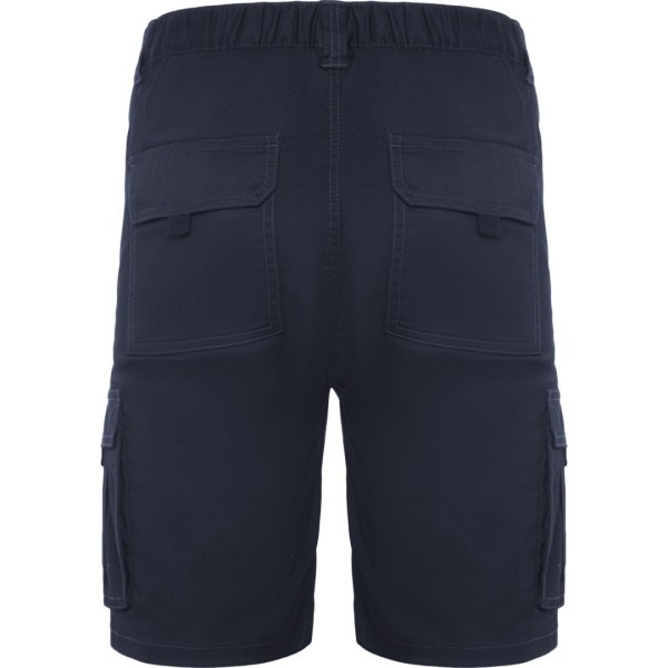 Pantalón Corto Bermuda Elástica Laboral Multibolsillos Unisex VITARA