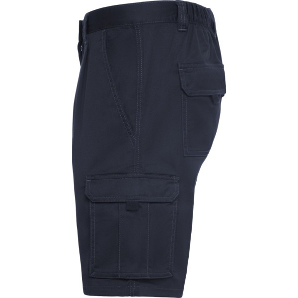 Pantalón Corto Bermuda Elástica Laboral Multibolsillos Unisex VITARA