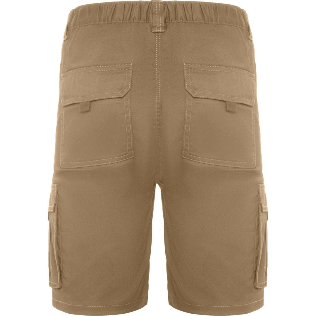 Pantalón Corto Bermuda Elástica Laboral...