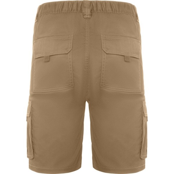 Pantalón Corto Bermuda Elástica Laboral Multibolsillos Unisex VITARA
