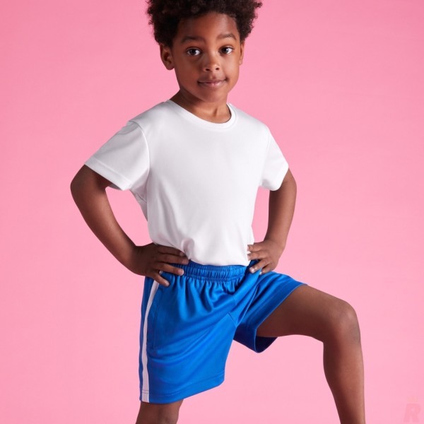 Pantalón Corto Técnico Deportivo Bermuda Infantil LAZIO