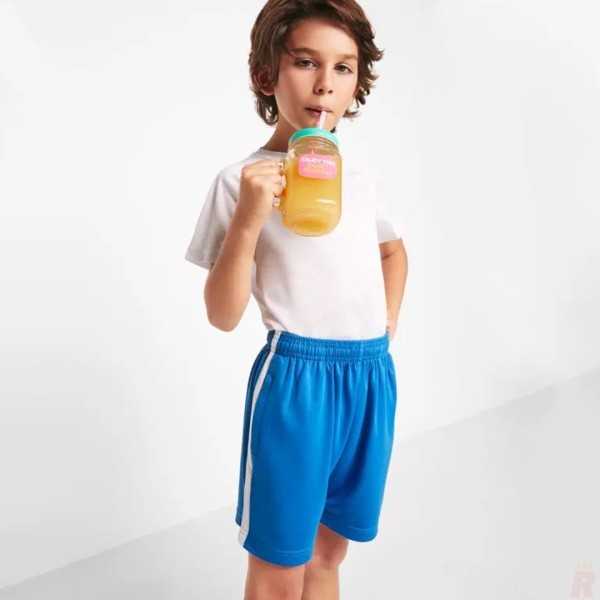 Pantalón Corto Técnico Deportivo Bermuda Infantil LAZIO