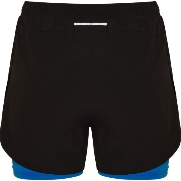 Pantalón Corto Técnico Deportivo Reflectante Malla Interior Mujer LANUS