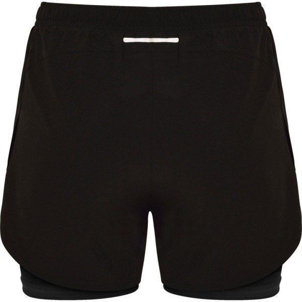 Pantalón Corto Técnico Deportivo Reflectante Malla Interior Mujer LANUS