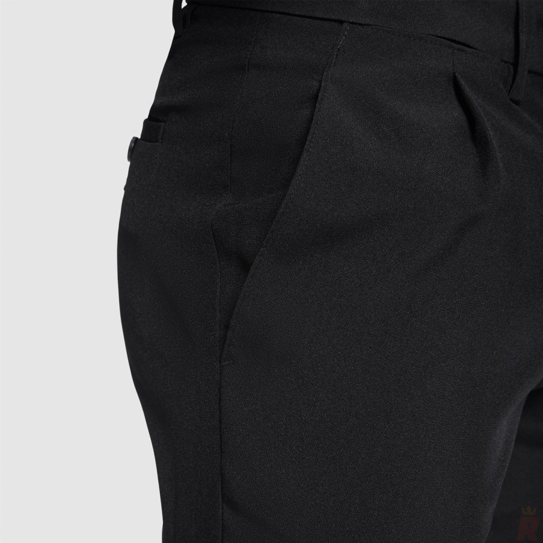 Pantalón Largo Camarero Semientallado Hombre...