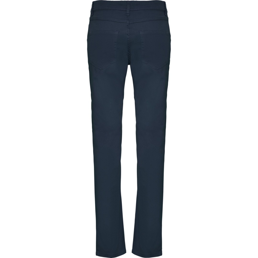 Pantalón Largo Chino Entallado Mujer Resistente...