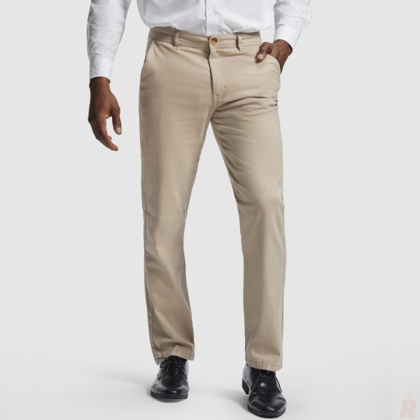 Pantalón Largo Chino Hombre Resistente Confortable RITZ