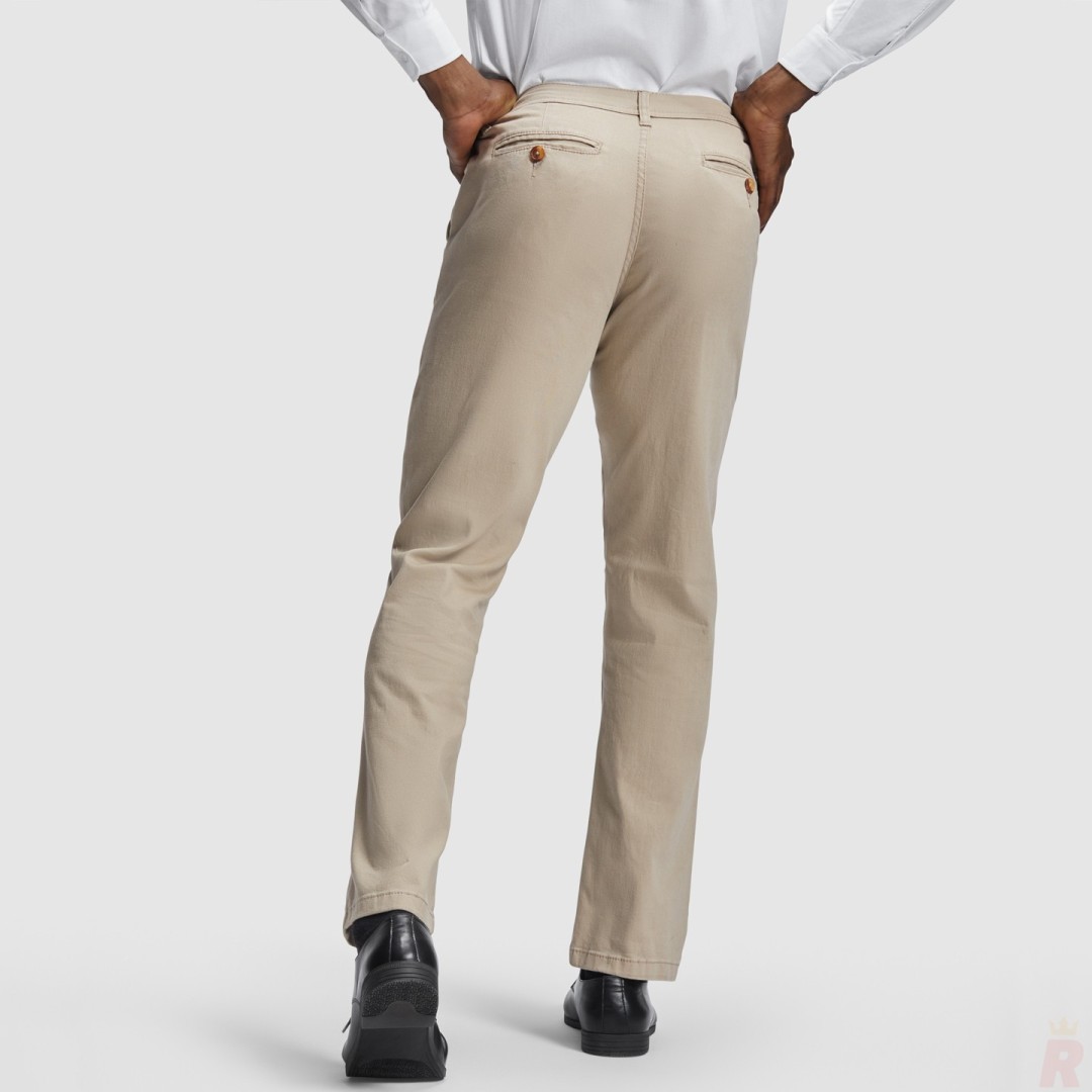 Pantalón Largo Chino Hombre Resistente...