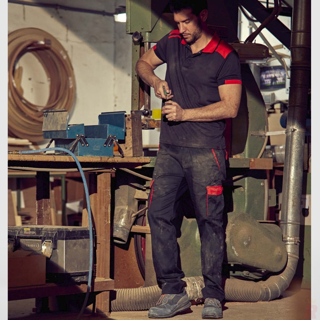 Pantalón Largo Combinado Laboral Unisex TROOPER