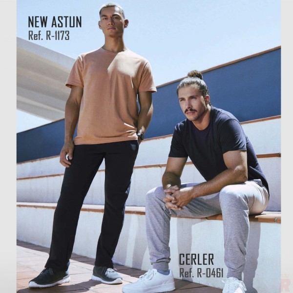 Pantalón Largo Deportivo Chándal Recto Hombre NEW ASTUN