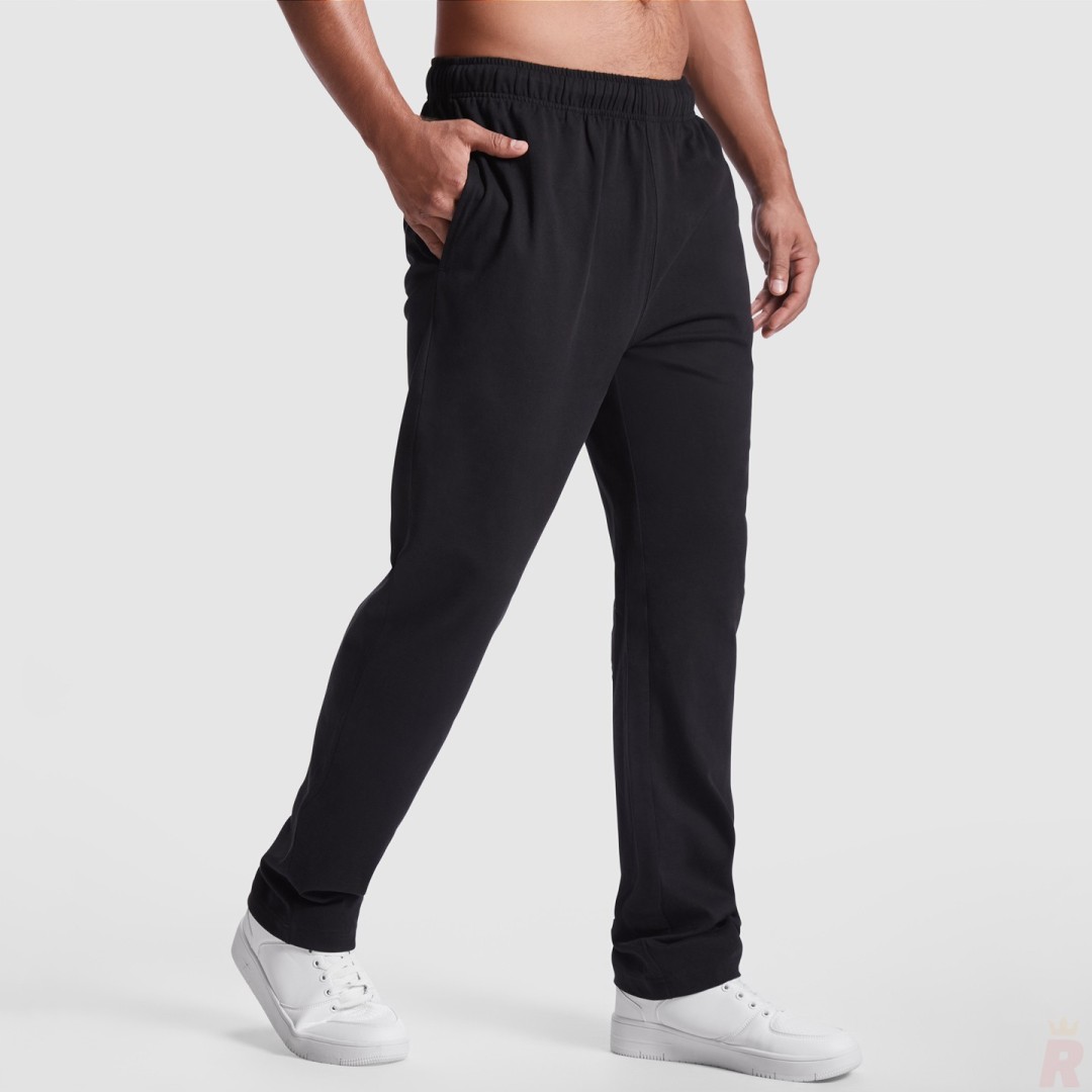 Pantalón Largo Deportivo Hombre 100% Algodón...