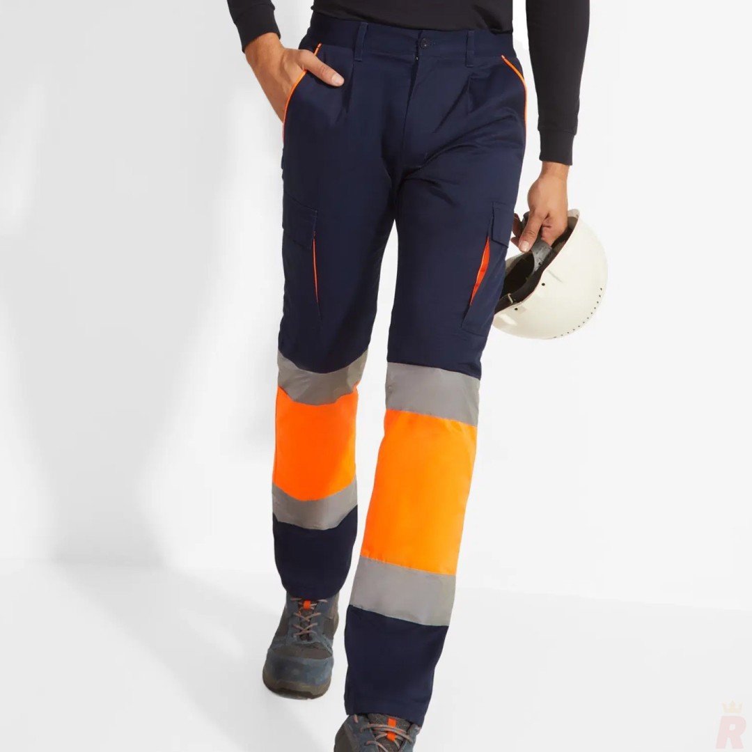Pantalón Largo Forrado Laboral Alta Visibilidad...