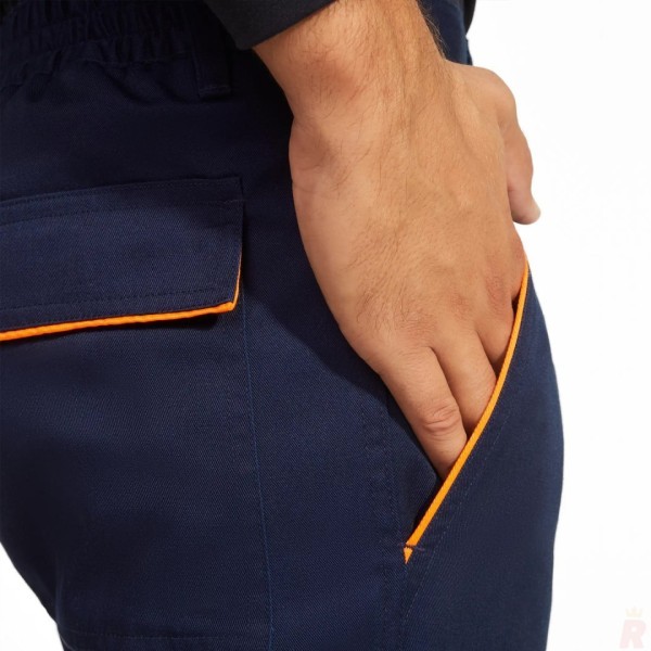 Pantalón Largo Forrado Laboral Alta Visibilidad Multibolsillos Hombre ENIX