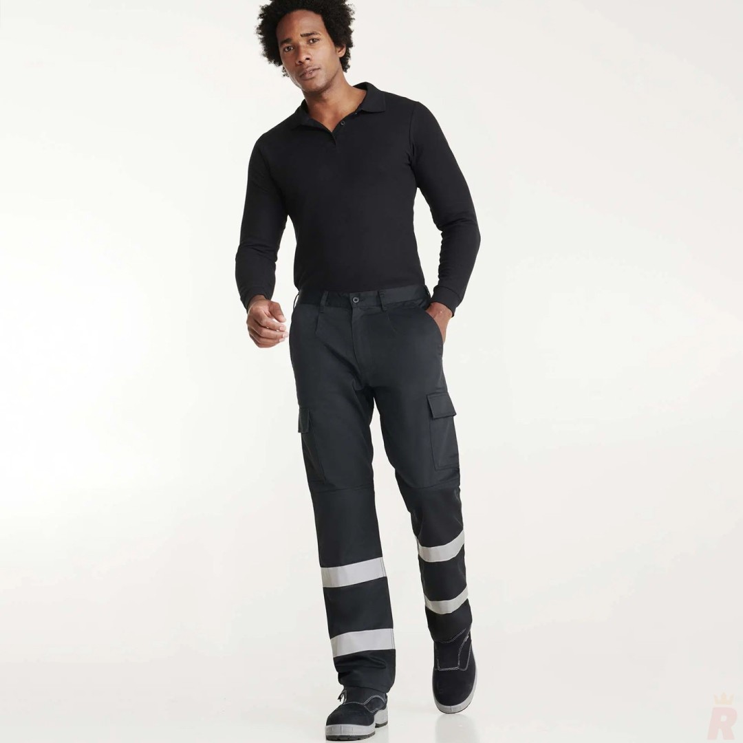 Pantalón Largo Laboral Alta Visibilidad Hombre...