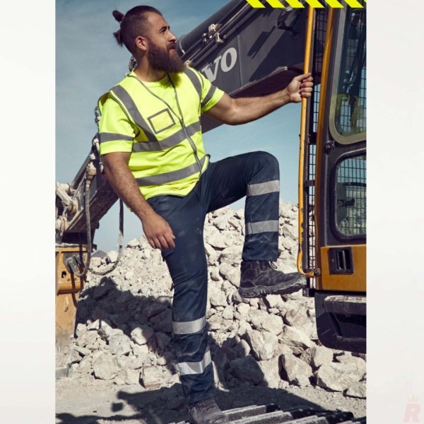 Pantalón Largo Laboral Alta Visibilidad Hombre DAILY HV