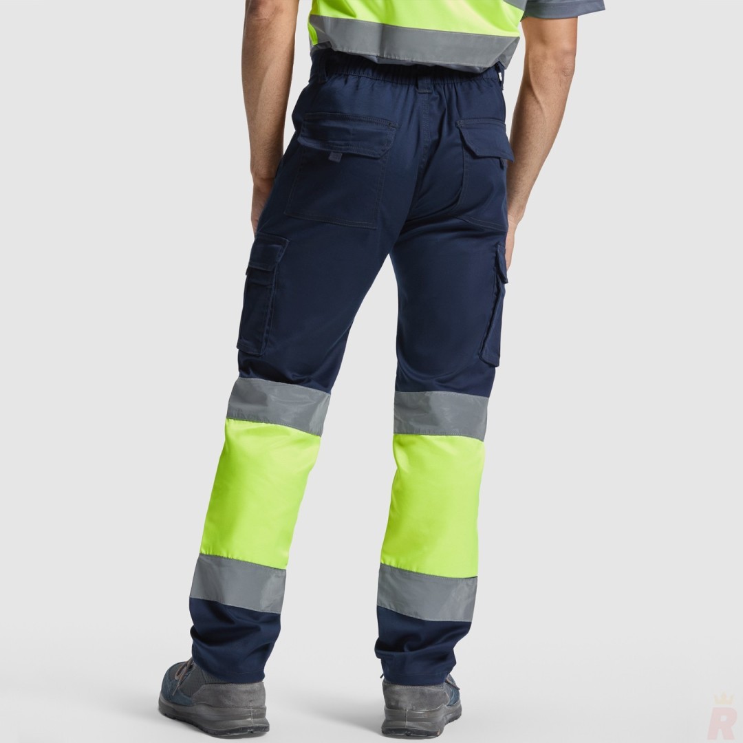 Pantalón Largo Laboral Alta Visibilidad...