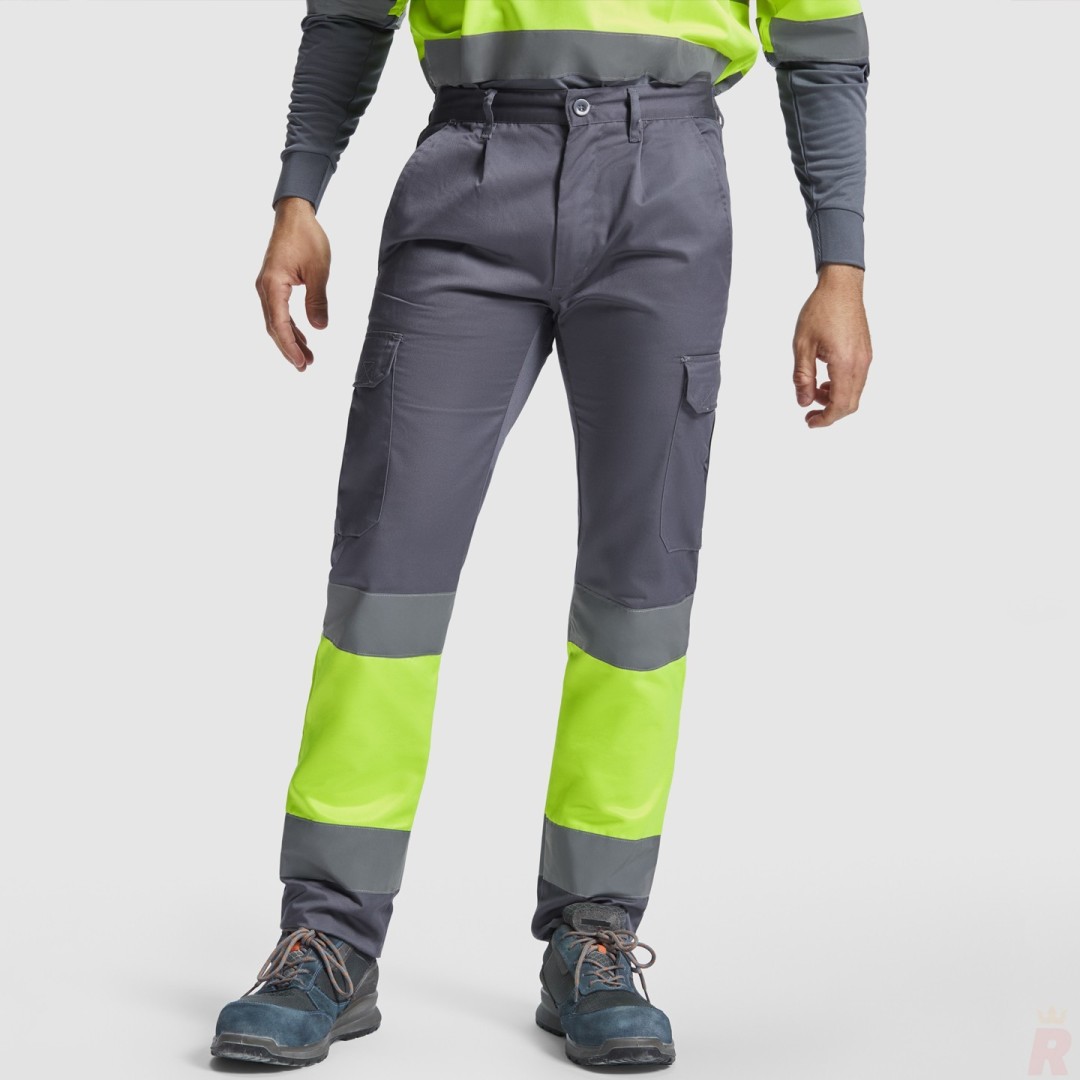 Pantalón Largo Laboral Alta Visibilidad...