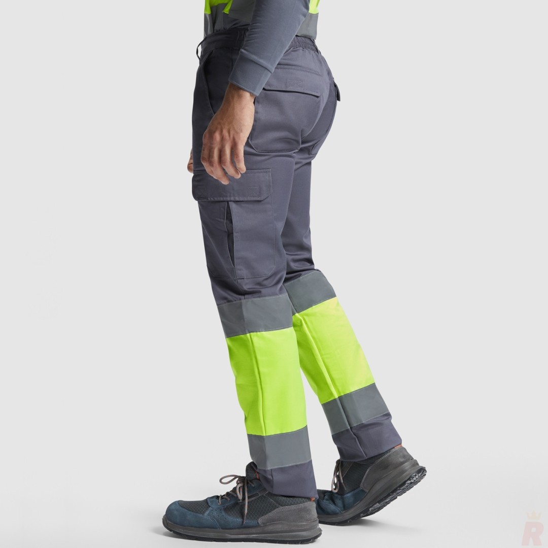 Pantalón Largo Laboral Alta Visibilidad...