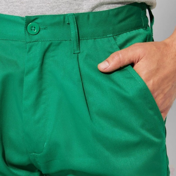 Pantalón Largo Laboral Alta Visibilidad Multibolsillos Invierno Hombre SOAN