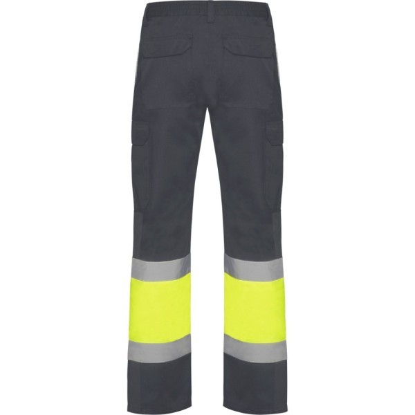 Pantalón Largo Laboral Alta Visibilidad Multibolsillos Verano Hombre NAOS