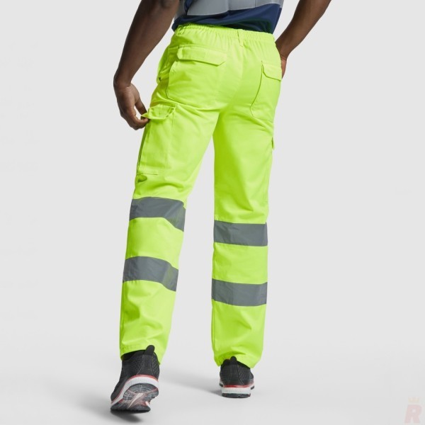 Pantalón Largo Laboral Alta Visibilidad Resistente Hombre ALFA