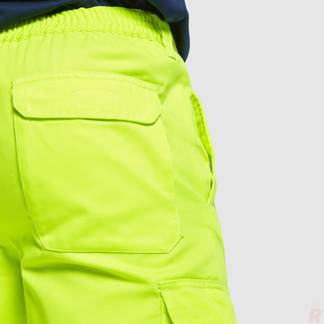 Pantalón Largo Laboral Alta Visibilidad...