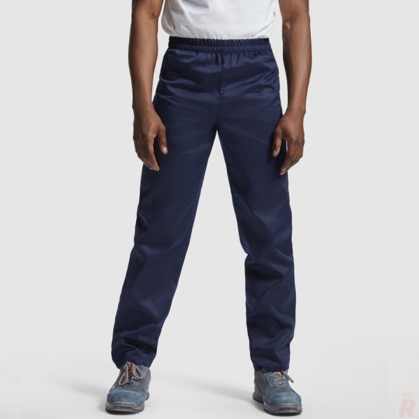 Pantalón Largo Laboral Recto Cintura Elástica Unisex ROCHAT
