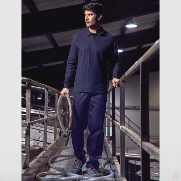 Pantalón Largo Laboral Recto Cintura Elástica Unisex ROCHAT