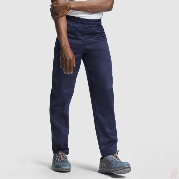 Pantalón Largo Laboral Recto Cintura Elástica Unisex ROCHAT