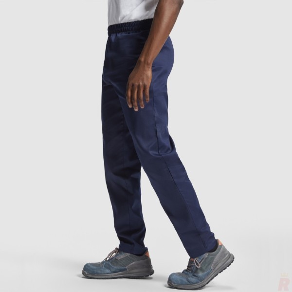 Pantalón Largo Laboral Recto Cintura Elástica Unisex ROCHAT