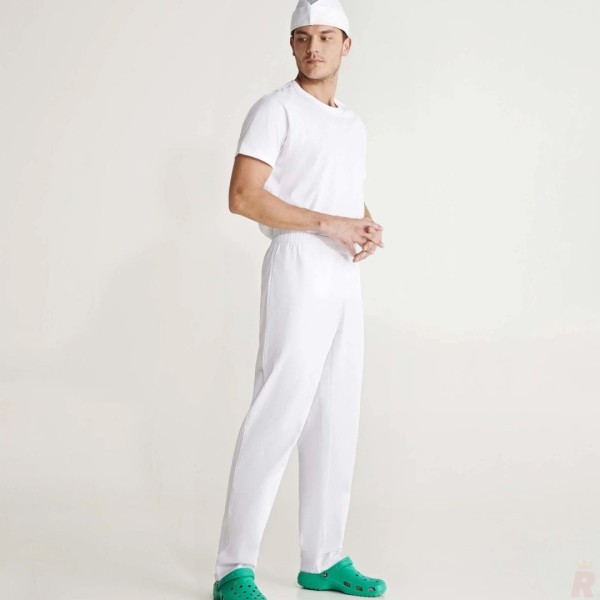 Pantalón Largo Laboral Recto Cintura Elástica Unisex ROCHAT