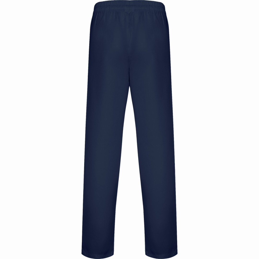 Pantalón Largo Laboral Recto Cintura Elástica...