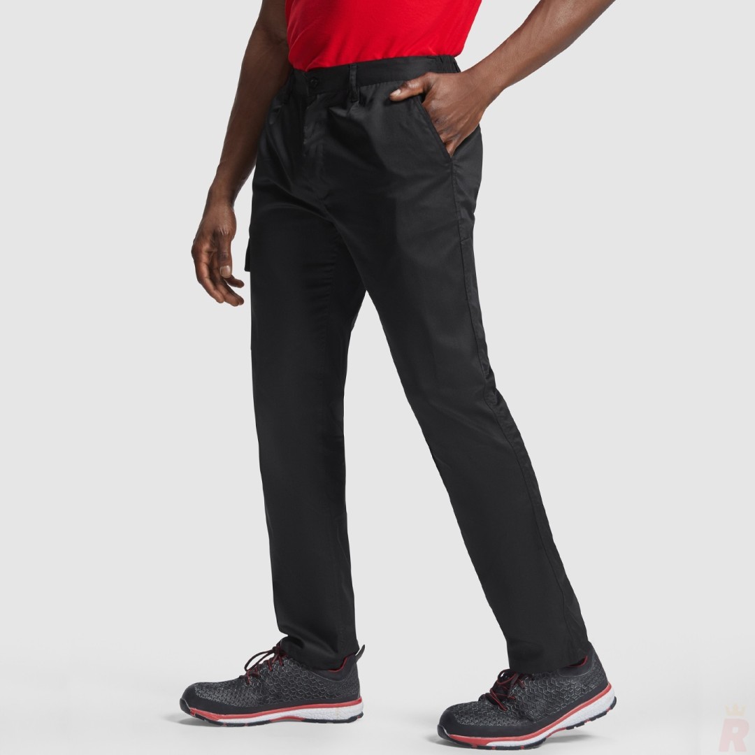 Pantalón Largo Laboral Recto Hombre Resistente...