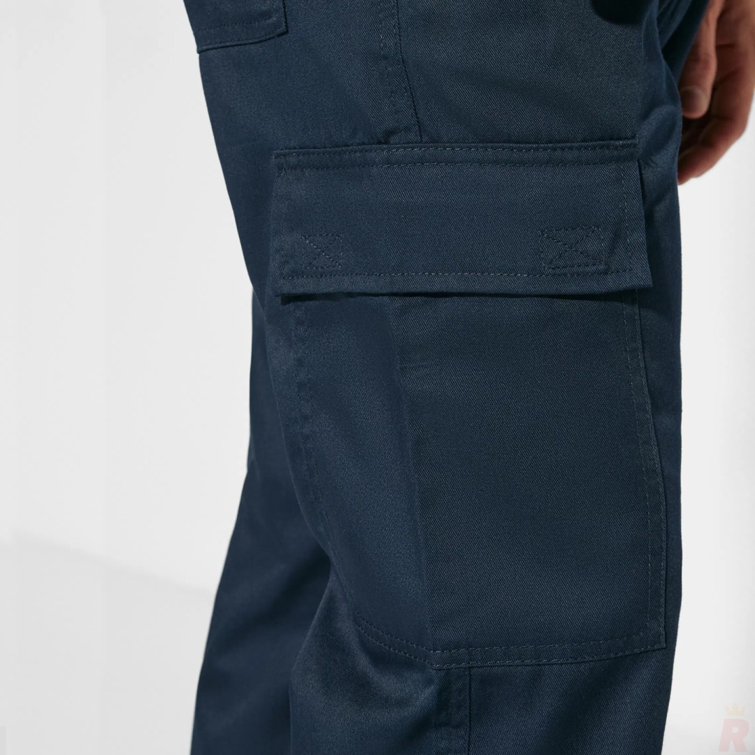 Pantalón Largo Laboral Recto Hombre Resistente...