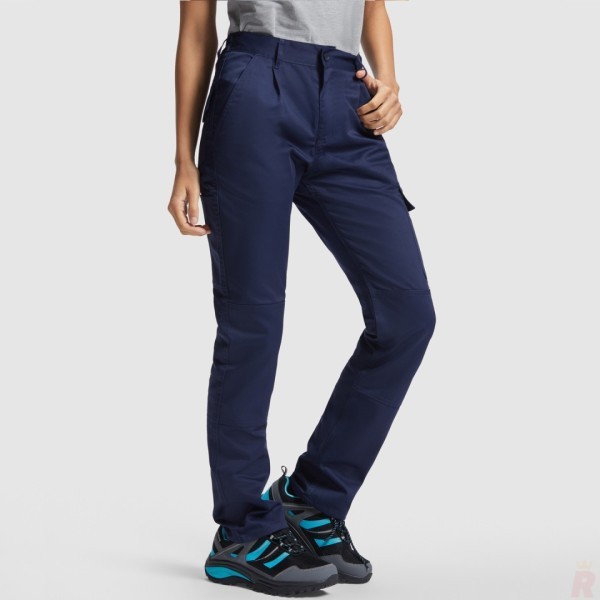 Pantalón Largo Laboral Recto Resistente Mujer DAILY WOMAN