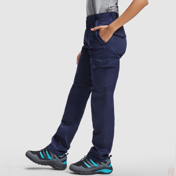 Pantalón Largo Laboral Recto Resistente Mujer DAILY WOMAN