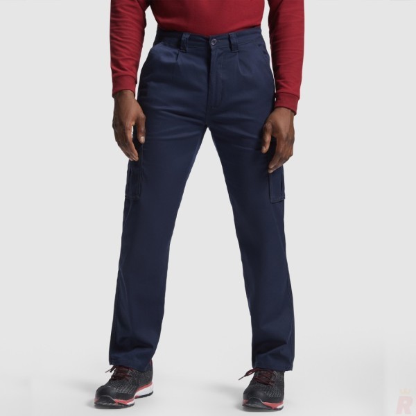 Pantalón Largo Laboral Tejido Sarga Hombre DAILY STRETCH