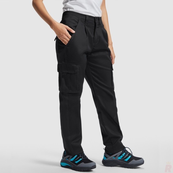 Pantalón Largo Laboral Tejido Sarga Mujer DAILY WOMAN STRETCH
