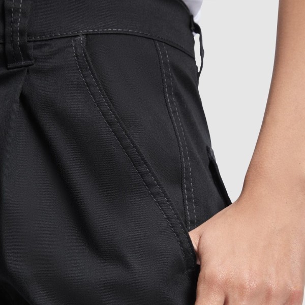 Pantalón Largo Laboral Tejido Sarga Mujer DAILY WOMAN STRETCH